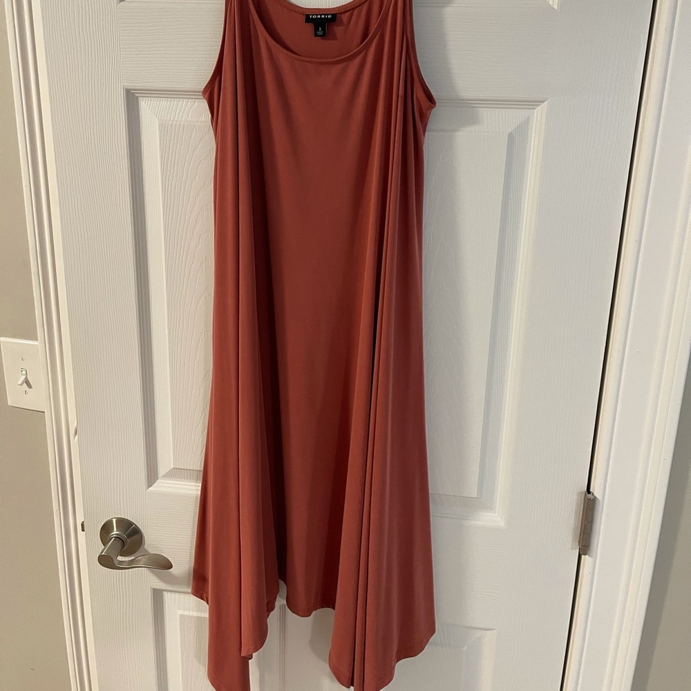 Torrid Handkerchief Hem Dress